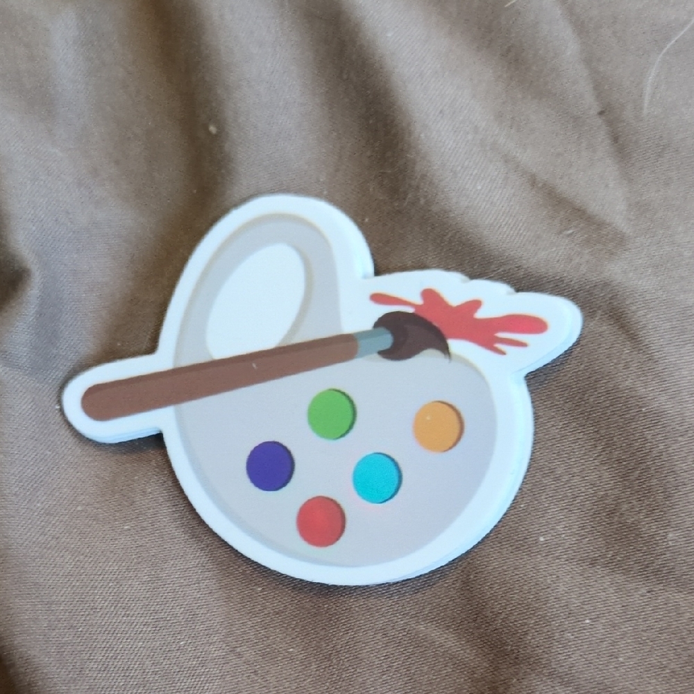 Colorful Artist Palette Sticker 🔥🔥🔥20/$10, Bundle And Save
